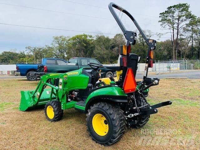 John Deere 1025R Naudoti kompaktiški traktoriai