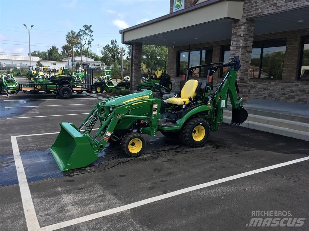 John Deere 1025R Naudoti kompaktiški traktoriai
