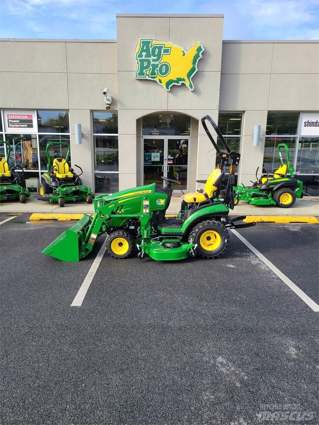 John Deere 1025R Naudoti kompaktiški traktoriai