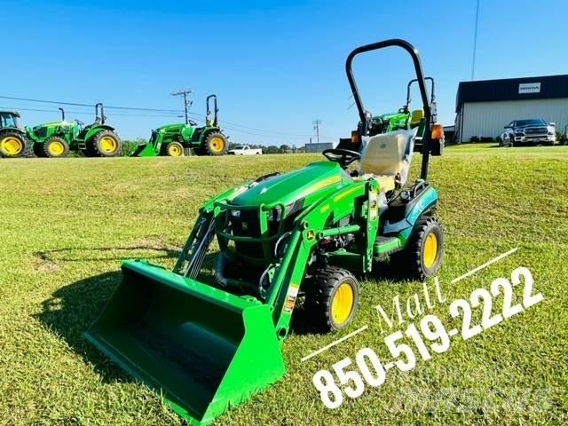 John Deere 1025R Naudoti kompaktiški traktoriai