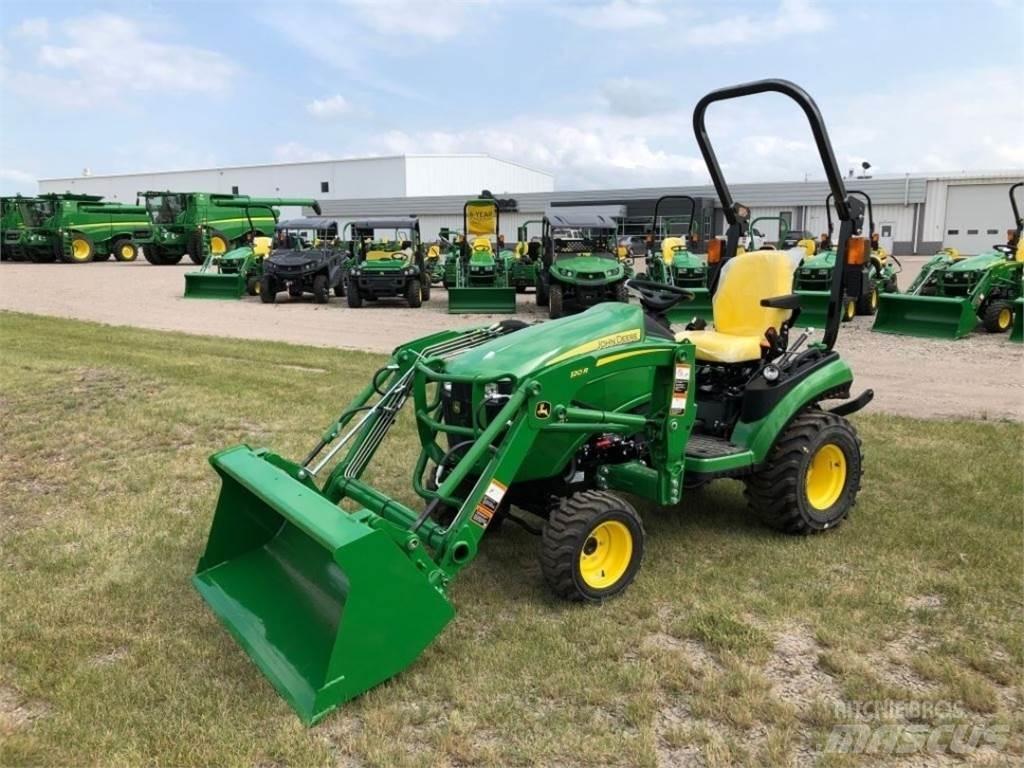 John Deere 1025R Naudoti kompaktiški traktoriai