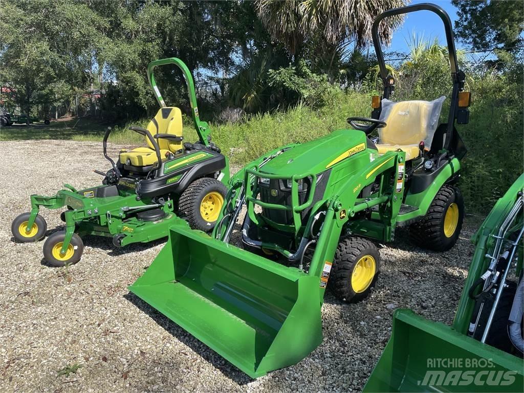 John Deere 1025R Naudoti kompaktiški traktoriai