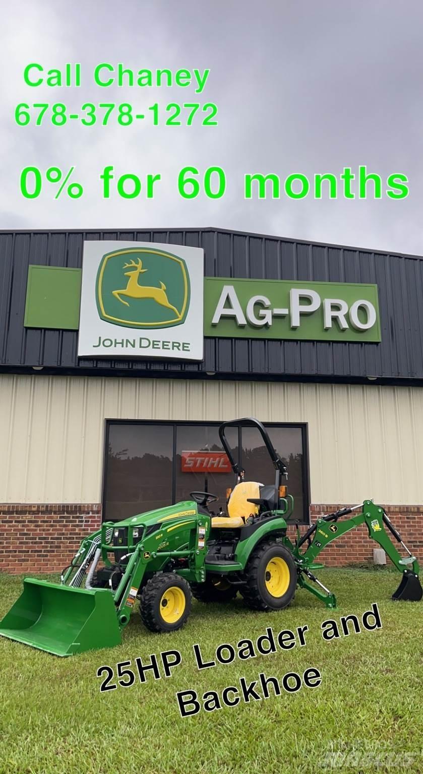 John Deere 1025R Naudoti kompaktiški traktoriai
