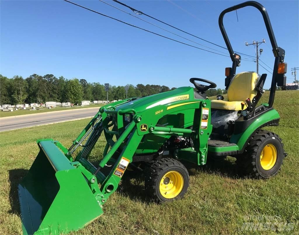 John Deere 1025R Naudoti kompaktiški traktoriai