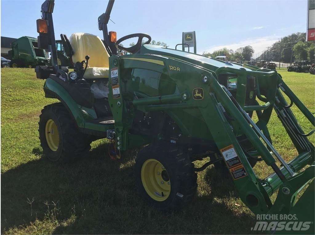 John Deere 1025R Naudoti kompaktiški traktoriai