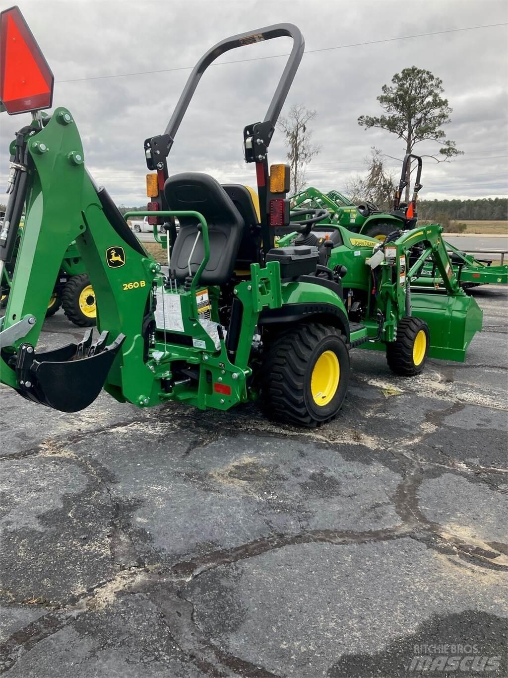 John Deere 1025R Naudoti kompaktiški traktoriai