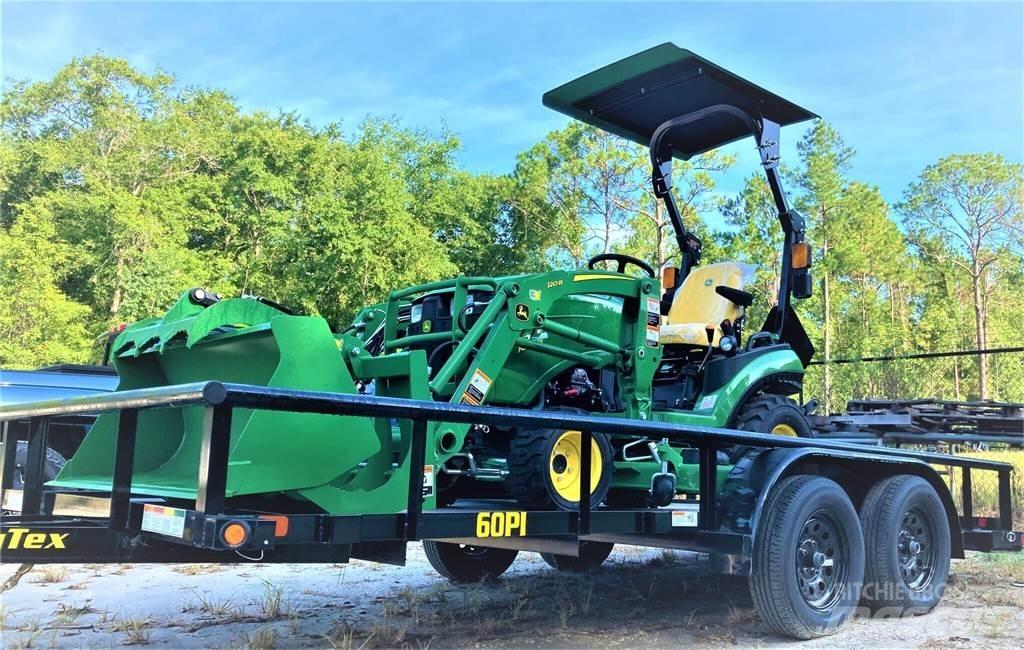 John Deere 1025R Naudoti kompaktiški traktoriai