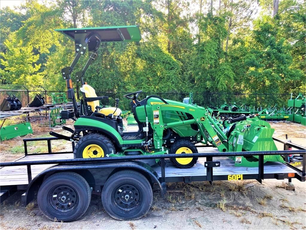 John Deere 1025R Naudoti kompaktiški traktoriai