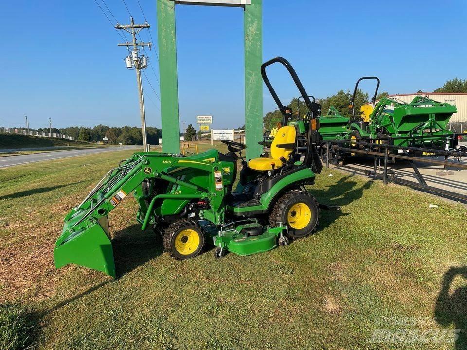 John Deere 1025R Naudoti kompaktiški traktoriai