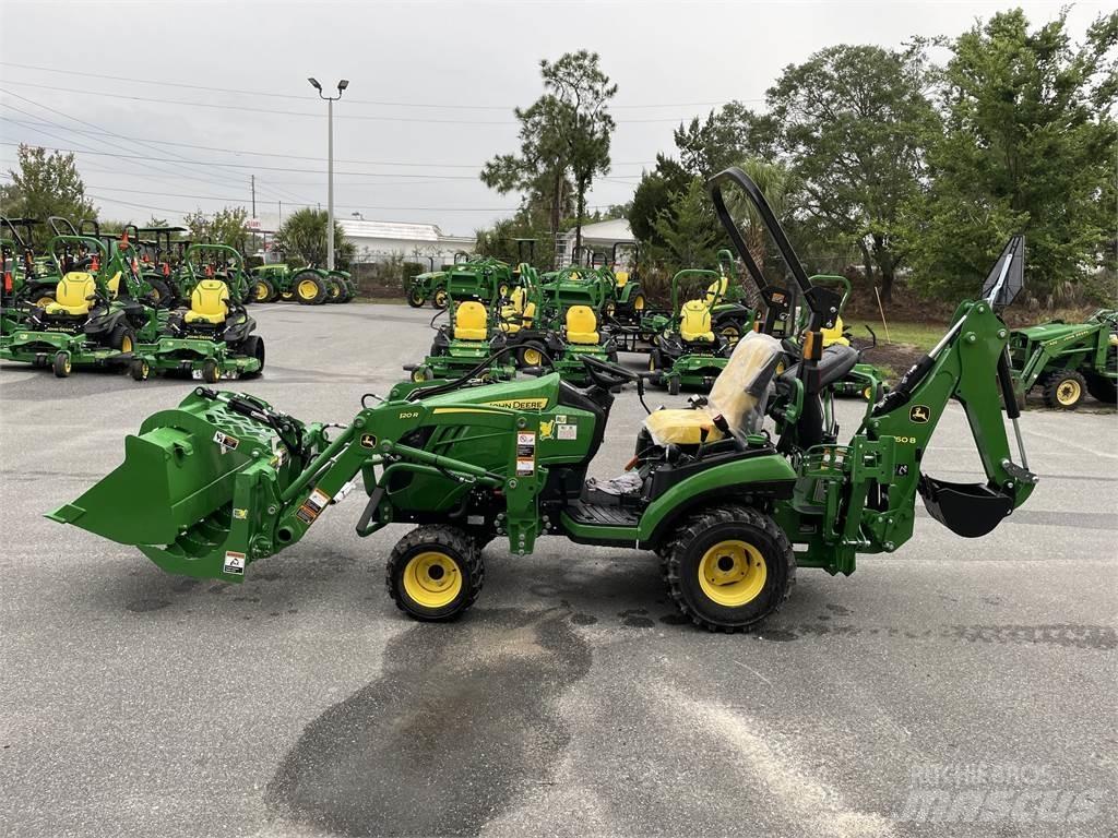 John Deere 1025R Naudoti kompaktiški traktoriai