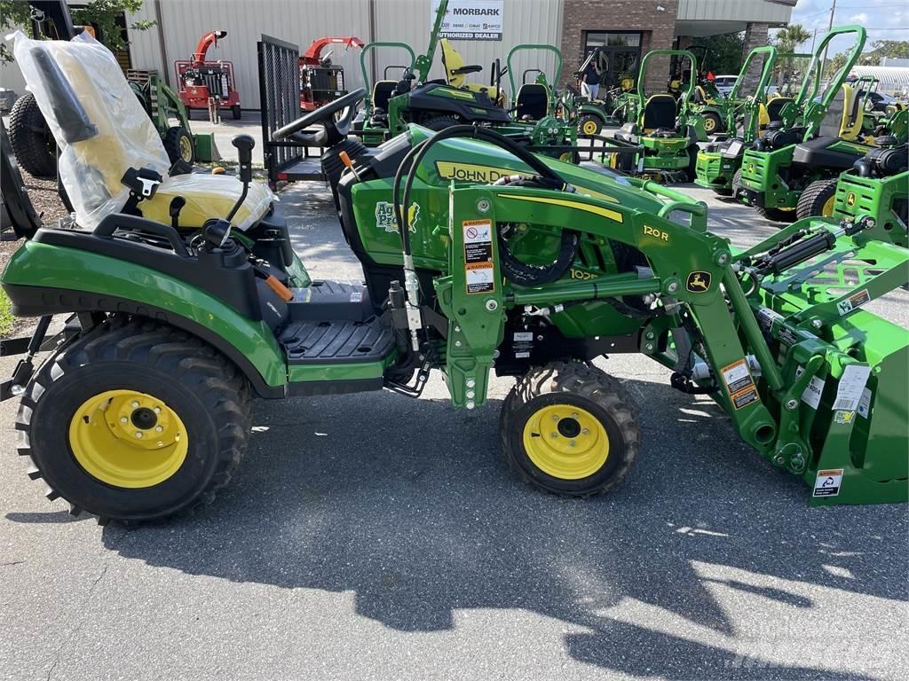 John Deere 1025R Naudoti kompaktiški traktoriai