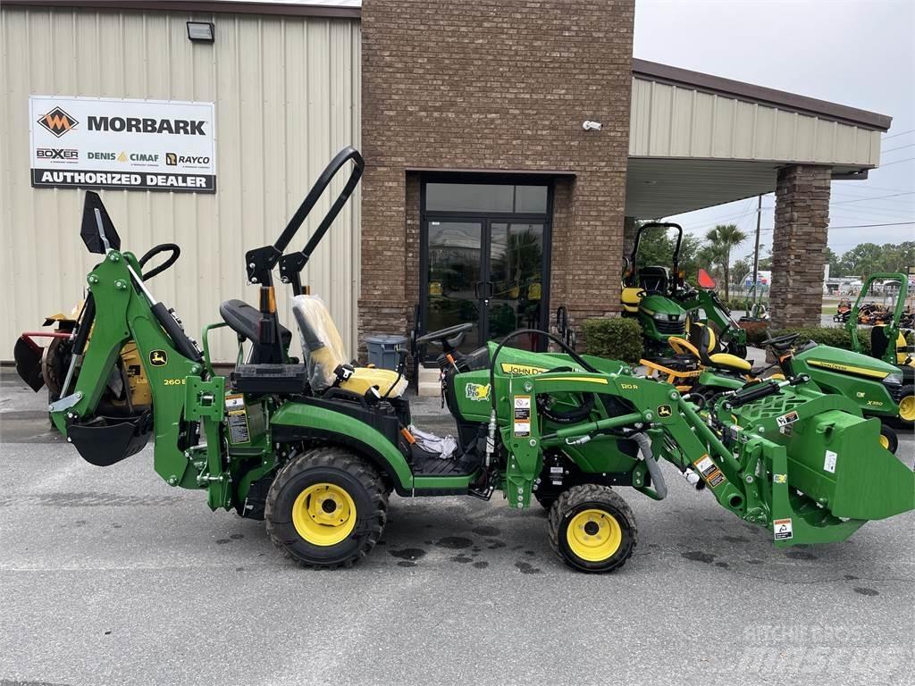 John Deere 1025R Naudoti kompaktiški traktoriai