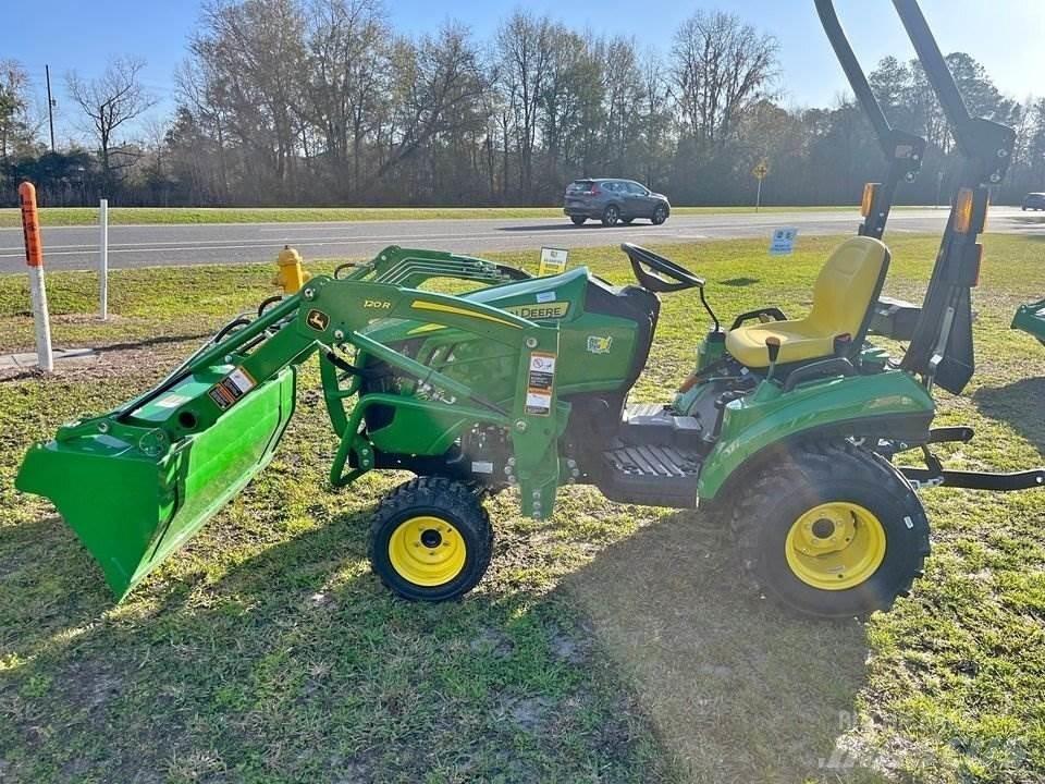 John Deere 1025R Naudoti kompaktiški traktoriai