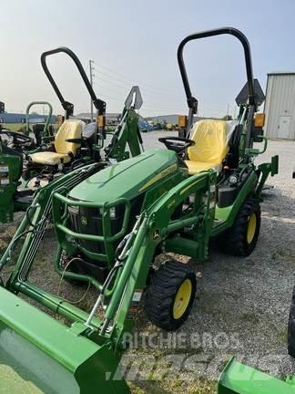 John Deere 1025R Naudoti kompaktiški traktoriai