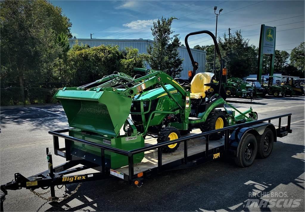 John Deere 1025R Naudoti kompaktiški traktoriai