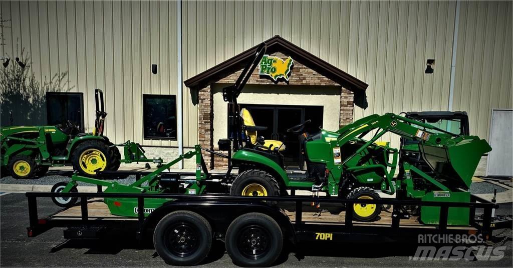 John Deere 1025R Naudoti kompaktiški traktoriai