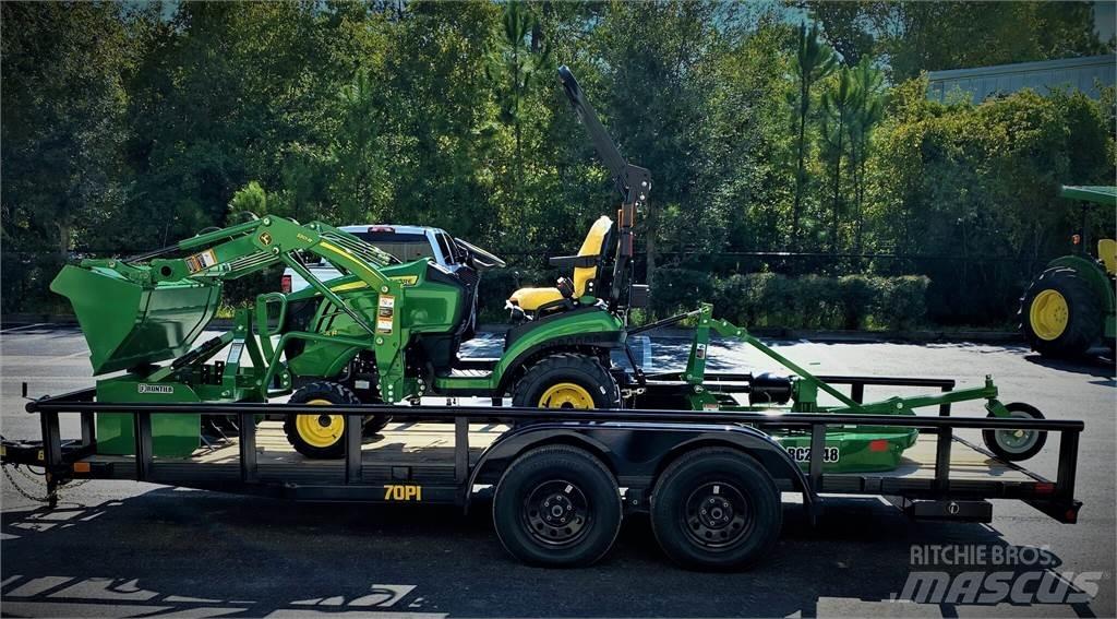 John Deere 1025R Naudoti kompaktiški traktoriai