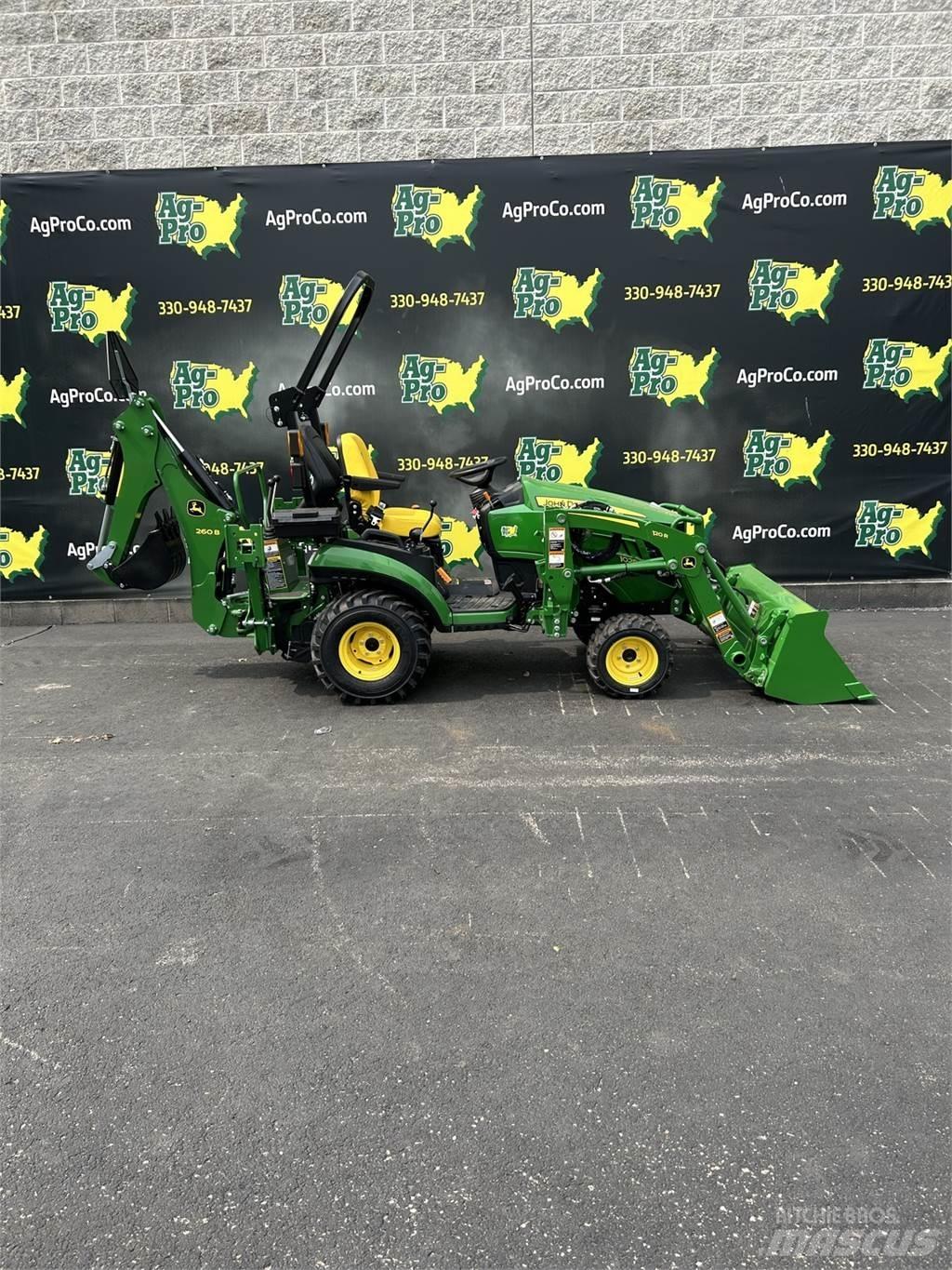 John Deere 1025R Naudoti kompaktiški traktoriai