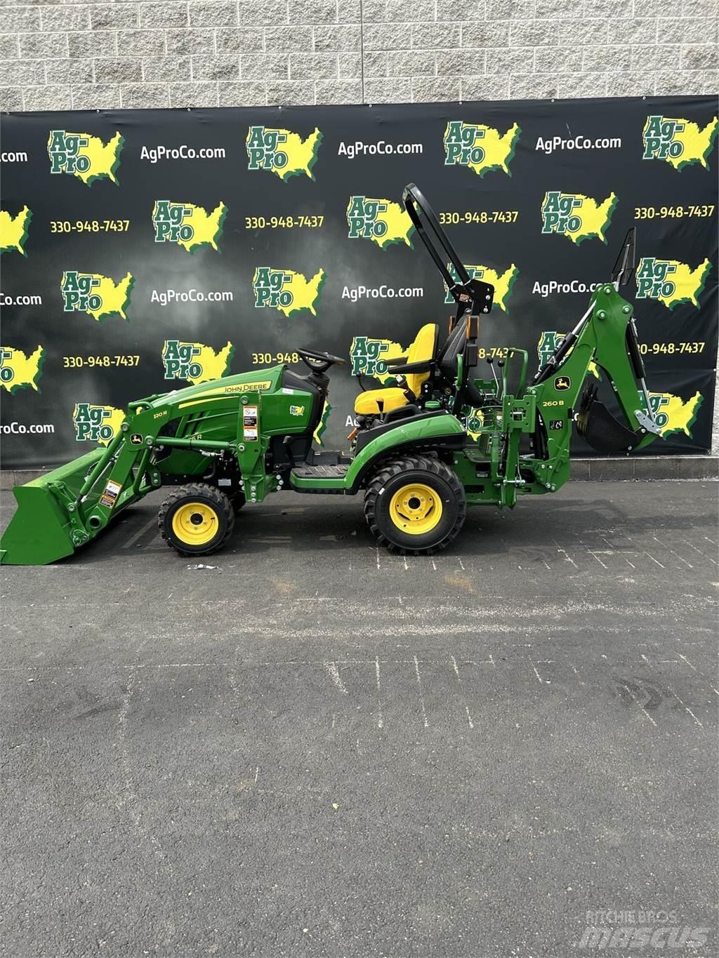 John Deere 1025R Naudoti kompaktiški traktoriai