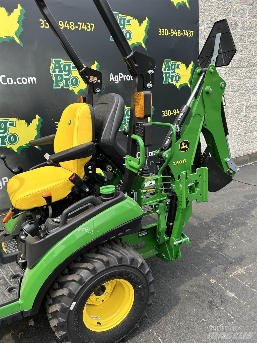 John Deere 1025R Naudoti kompaktiški traktoriai