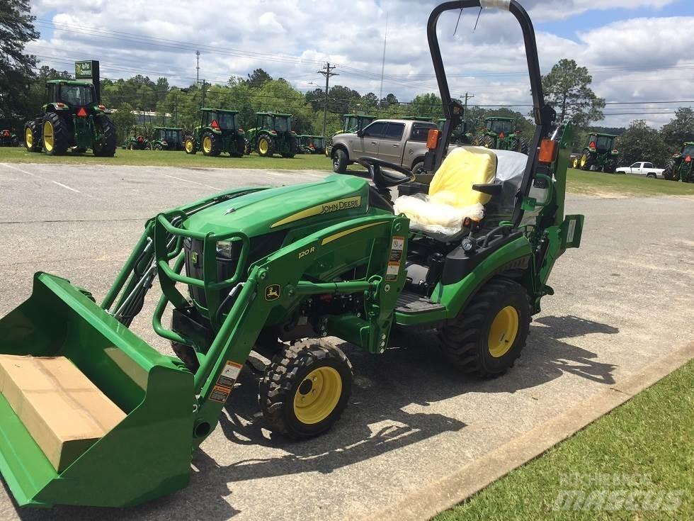 John Deere 1025R Naudoti kompaktiški traktoriai