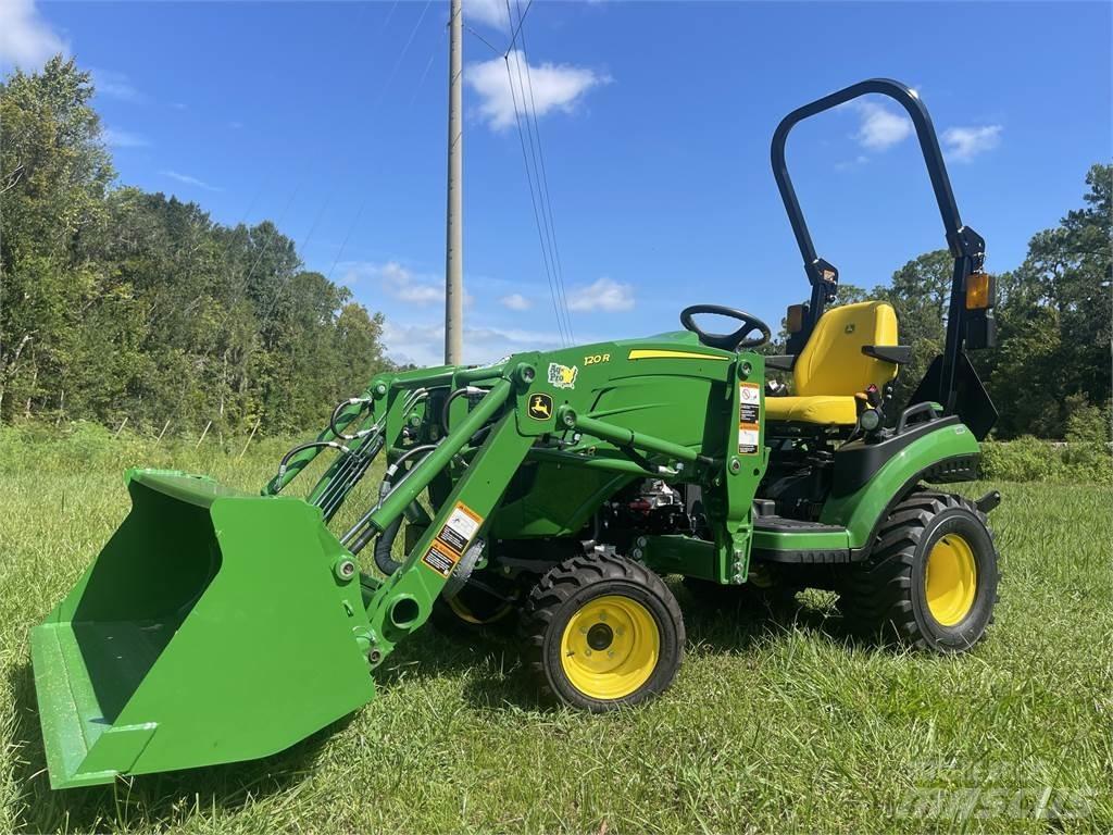John Deere 1025R Naudoti kompaktiški traktoriai