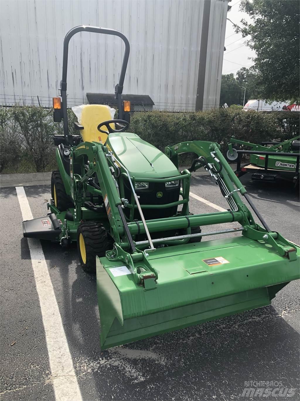 John Deere 1025R Naudoti kompaktiški traktoriai