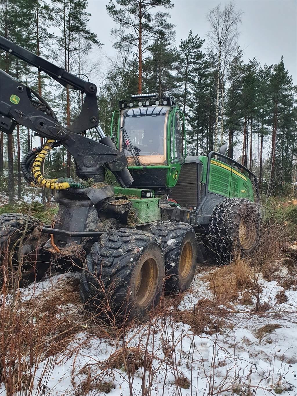 John Deere 1270G Miško technika (Harvesteriai)