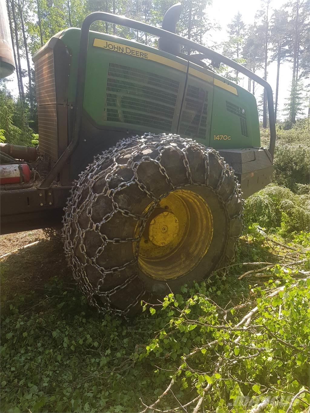 John Deere 1470G Miško technika (Harvesteriai)