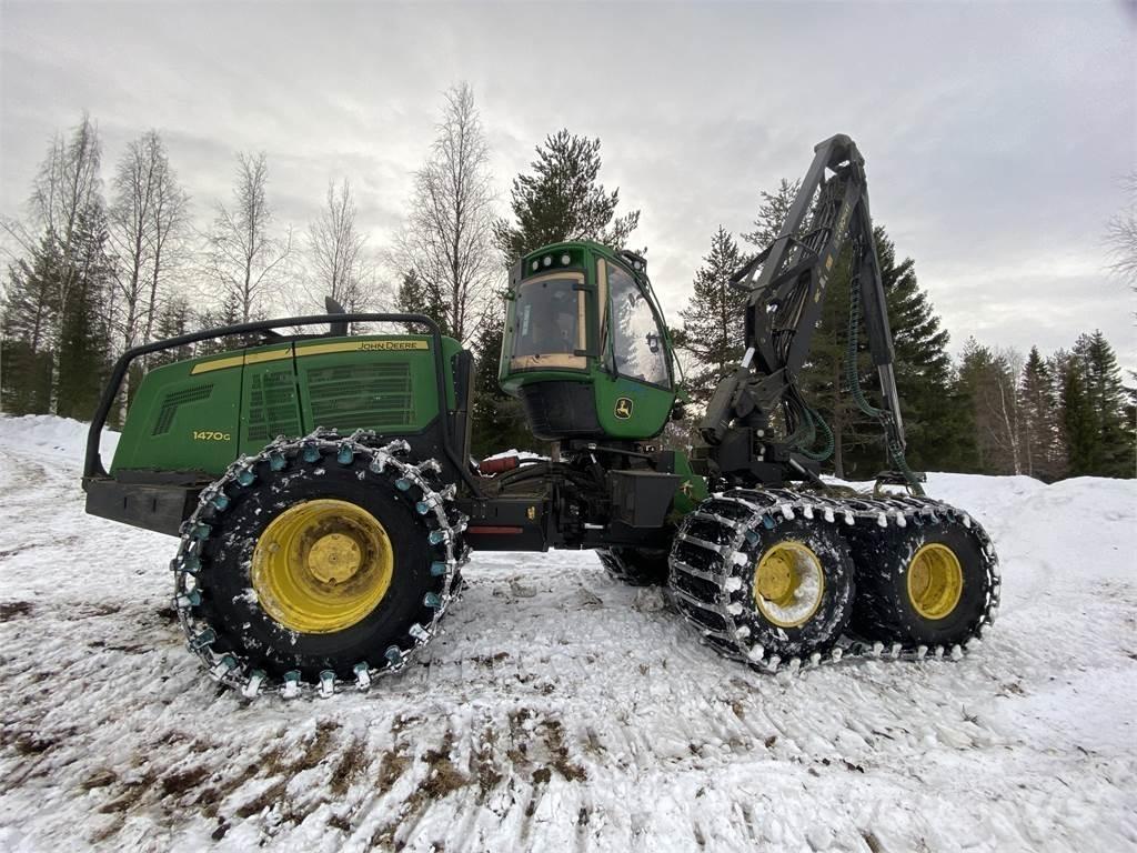 John Deere 1470G Miško technika (Harvesteriai)
