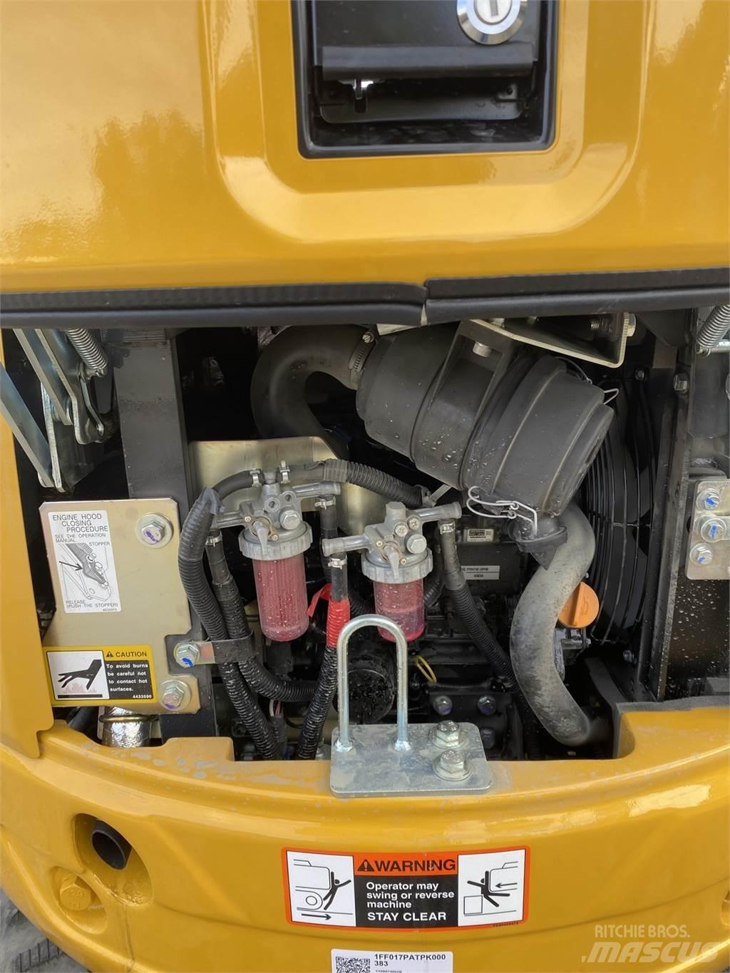 John Deere 17 P Mini ekskavatoriai < 7 t