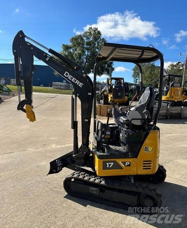 John Deere 17 P Mini ekskavatoriai < 7 t