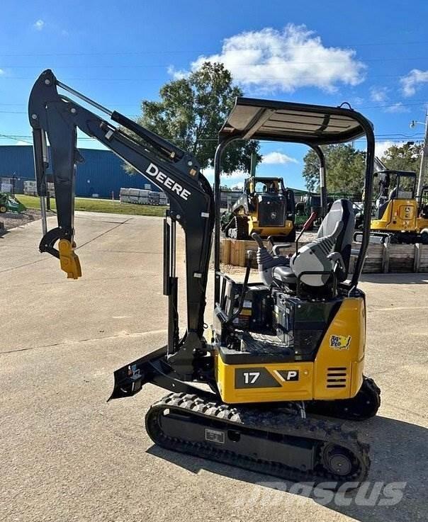 John Deere 17 P Mini ekskavatoriai < 7 t