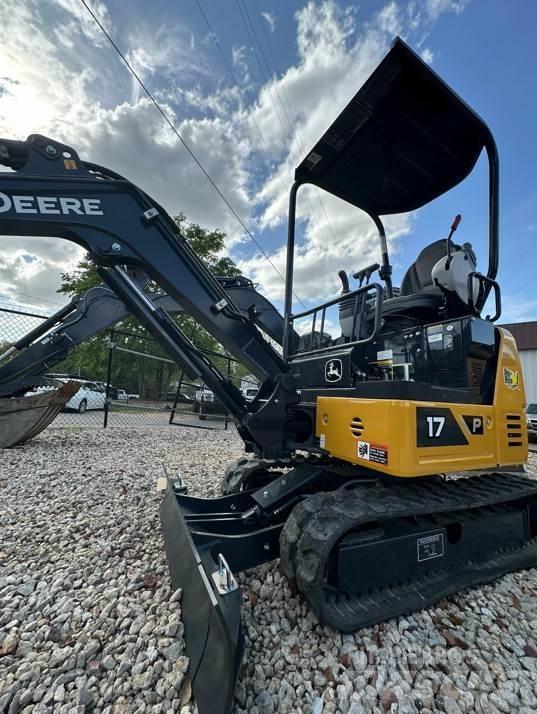 John Deere 17 P Mini ekskavatoriai < 7 t