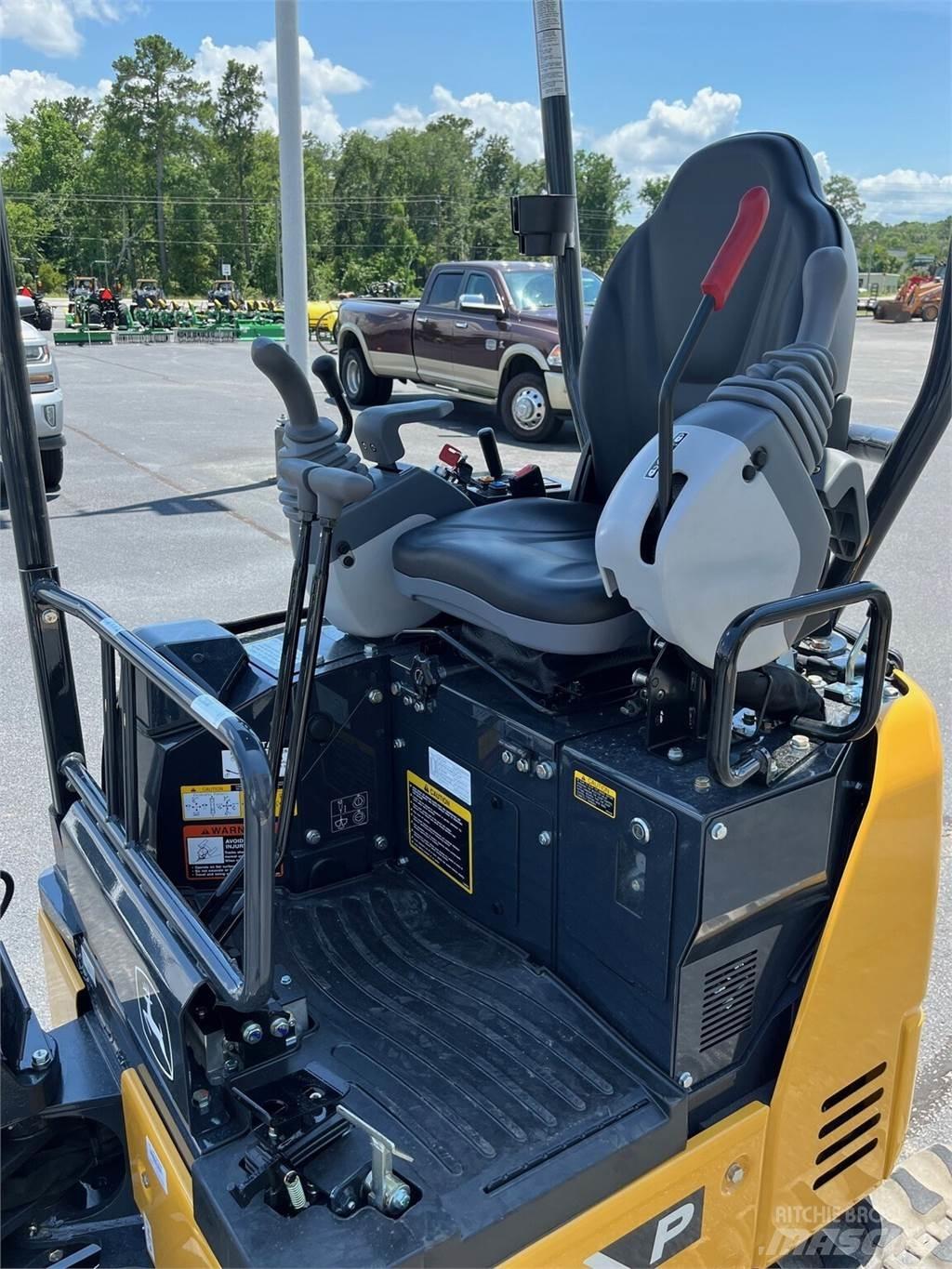 John Deere 17 P Mini ekskavatoriai < 7 t