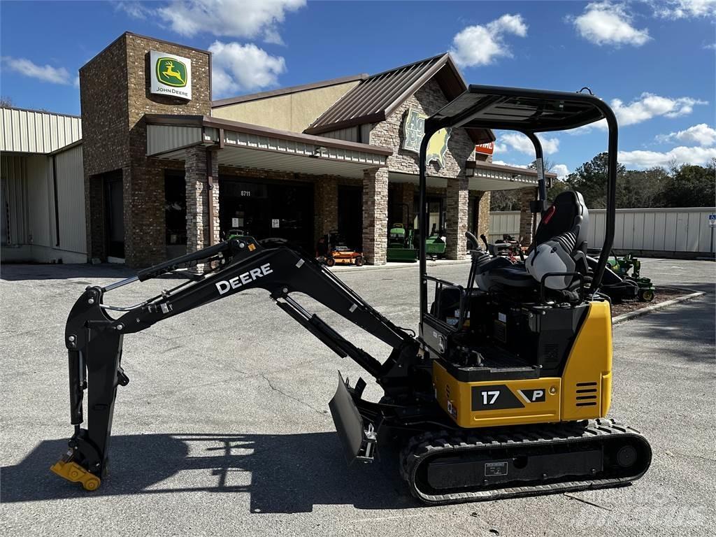 John Deere 17 P Mini ekskavatoriai < 7 t