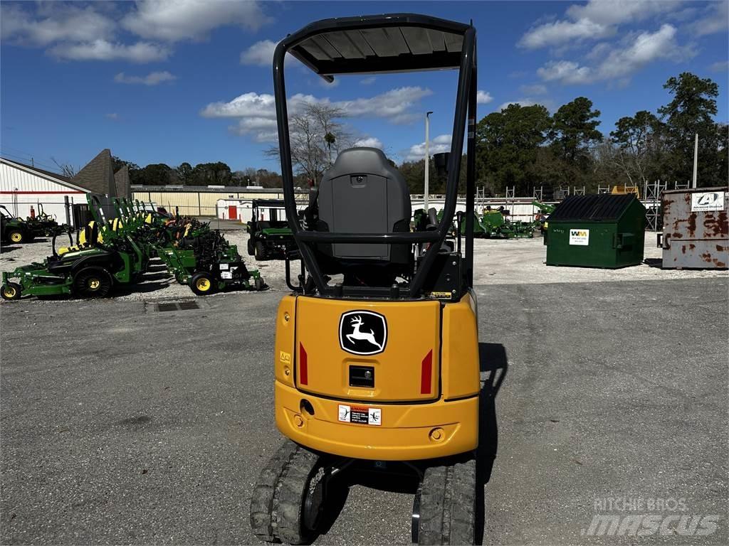 John Deere 17 P Mini ekskavatoriai < 7 t