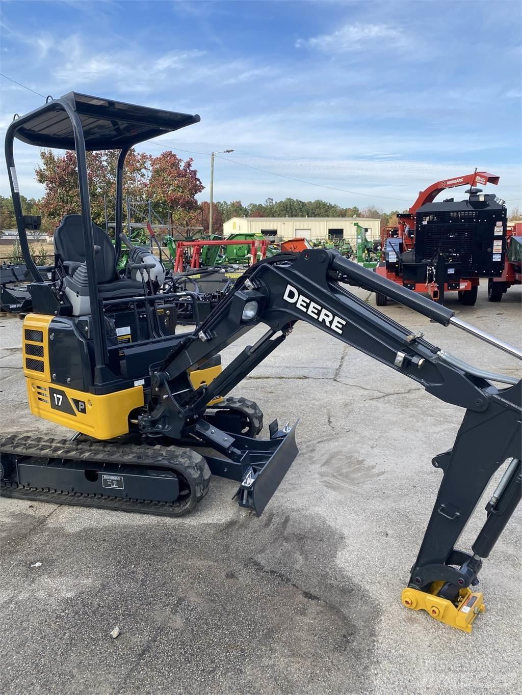 John Deere 17 P Mini ekskavatoriai < 7 t