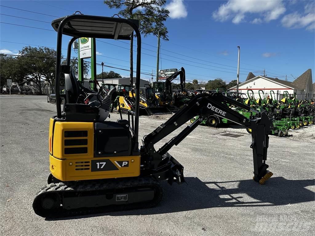 John Deere 17 P Mini ekskavatoriai < 7 t