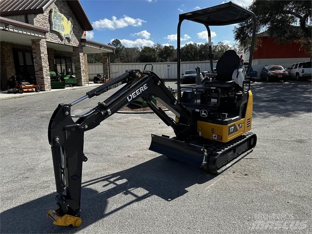 John Deere 17 P Mini ekskavatoriai < 7 t