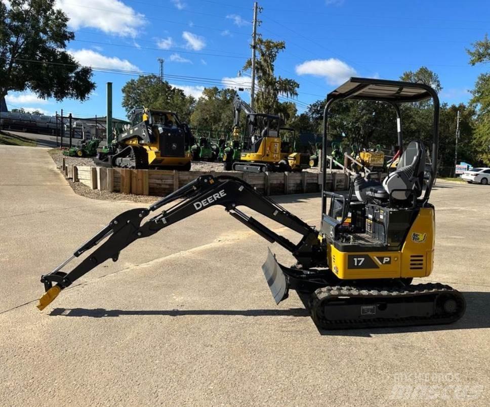 John Deere 17 P Mini ekskavatoriai < 7 t