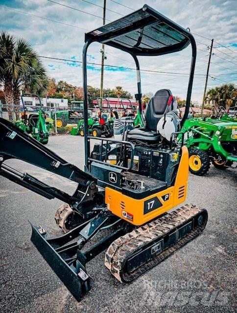John Deere 17 P Mini ekskavatoriai < 7 t