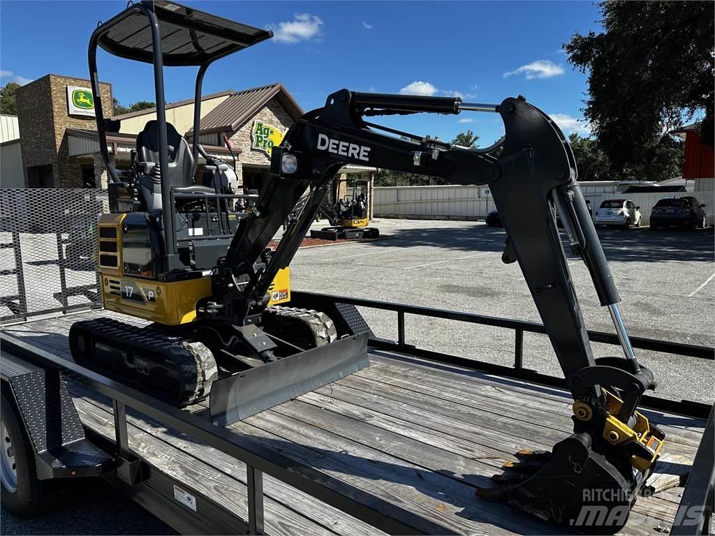 John Deere 17 P Mini ekskavatoriai < 7 t