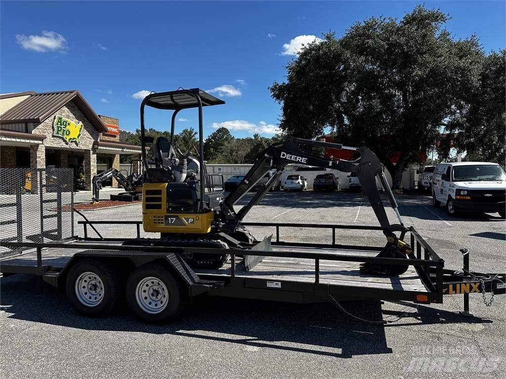 John Deere 17 P Mini ekskavatoriai < 7 t