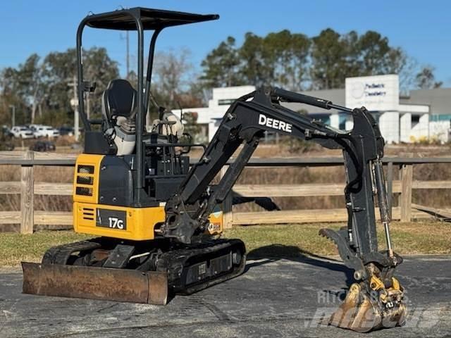 John Deere 17G Mini ekskavatoriai < 7 t