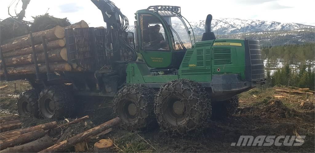 John Deere 1910G Naudoti miškovežiai (Forvarderiai)