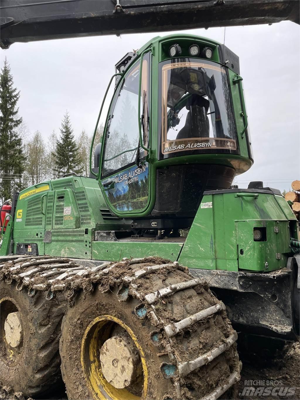 John Deere 1910G Naudoti miškovežiai (Forvarderiai)