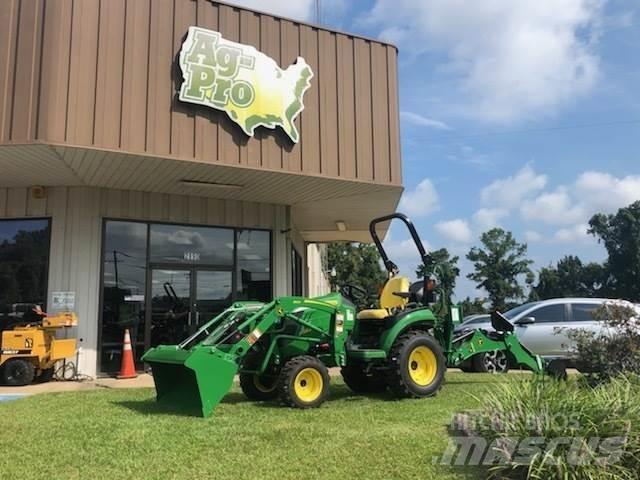 John Deere 2025R Naudoti kompaktiški traktoriai