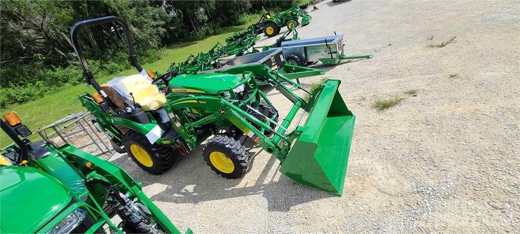 John Deere 2025R Naudoti kompaktiški traktoriai