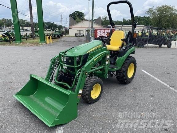 John Deere 2025R Naudoti kompaktiški traktoriai